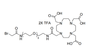 DOTA-tris (ácido) -amido-dPEG3-bromoacetamida