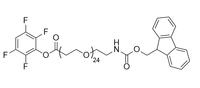 Fmoc-NH-PEG24-TFP éster