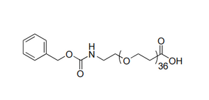 agentes reticulantes heterobifuncionales 95% CBZ-PEG36-CH2CH2COOH