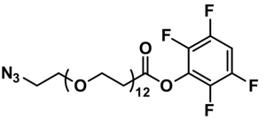 Ester azido-PEG12-TFP