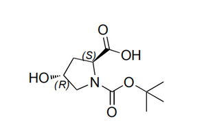 Ácido (2S, 4R) -1- (terc-butoxicarbonil) -4-hidroxipirrolidin-2-carboxílico