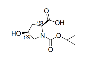 cristales sintetizados grado farmacéutico N-Boc-cis-4-Hydroxy-L-proline