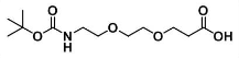 Químico personalizado 95% Boc-NH-PEG2-CH2CH2COOH
