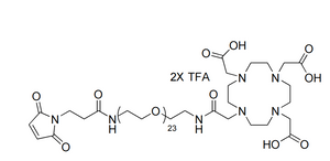 DOTA-tris (ácido) -amido-dPEG23-Maleimida