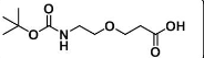 Químico personalizado 95% Boc-NH-PEG1-CH2CH2COOH