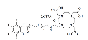 Éster de DOTA-tris (ácido) -amido-dPEG12-TFP